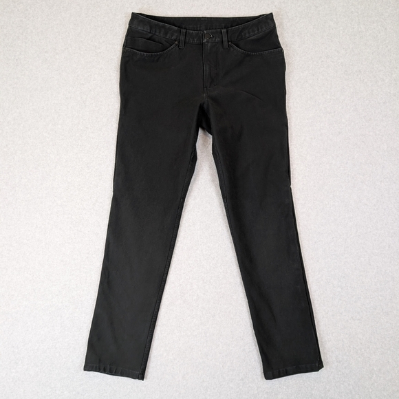 lululemon athletica Other - Lululemon ABC Utilitech Pants Mens 32 Black Stretch Canvas M5ABPS FITS LIKE SLIM